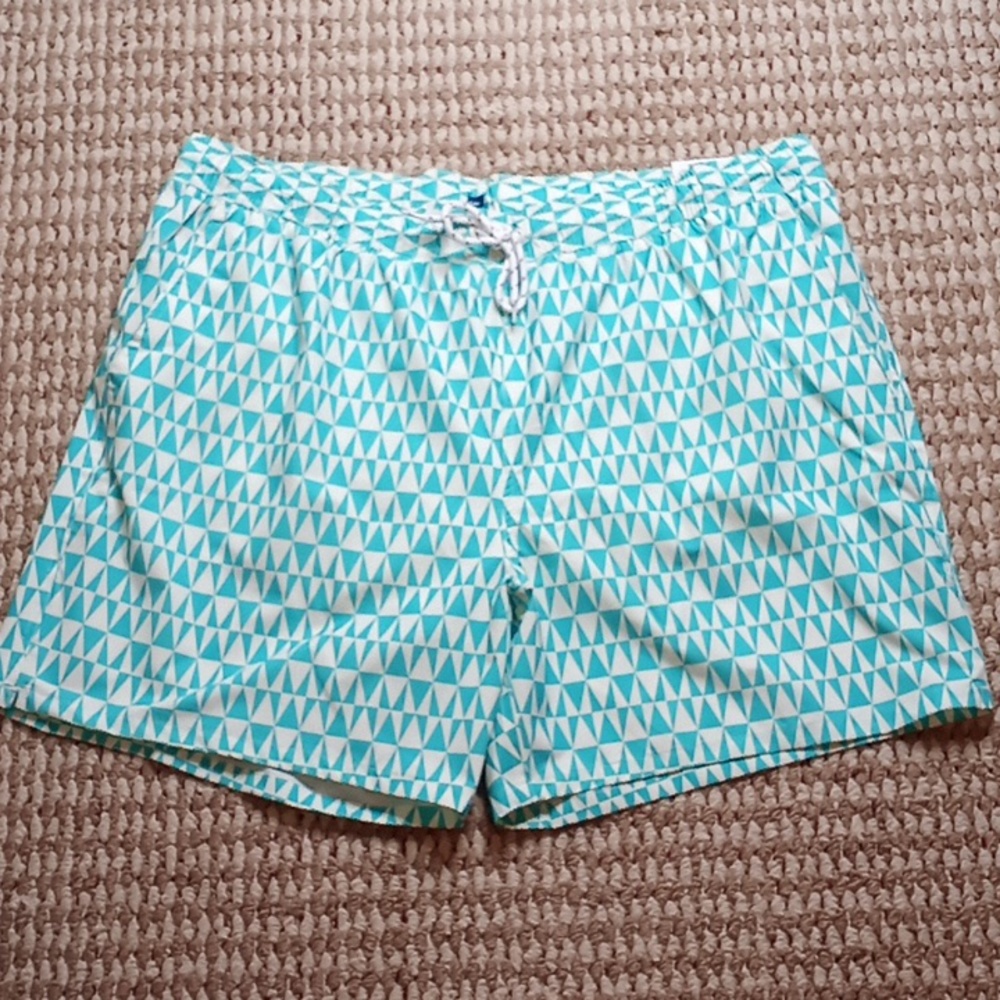 George Above the Knee Board Quick Dry Mystical Aqua 3XL Swim Plus Size Shorts